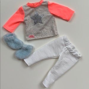 Very adorable outfit for an American Girl Doll